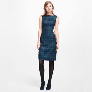 Brooks Brothers Plaid Shift Dress